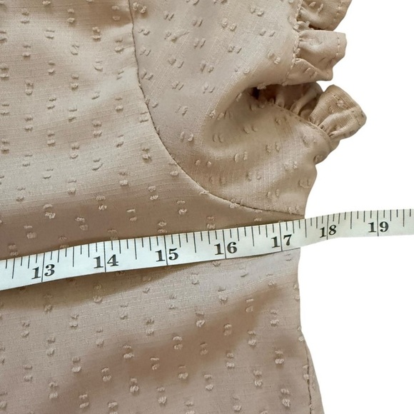 StyleHouse Cream Dress with Ruffles - Picture 4 of 5